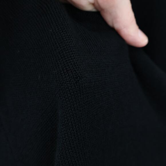 NWT Madewell 100% Merino Wool Relaxed Fit Boyfriend Cardigan True Black Size XS - Picture 11 of 14